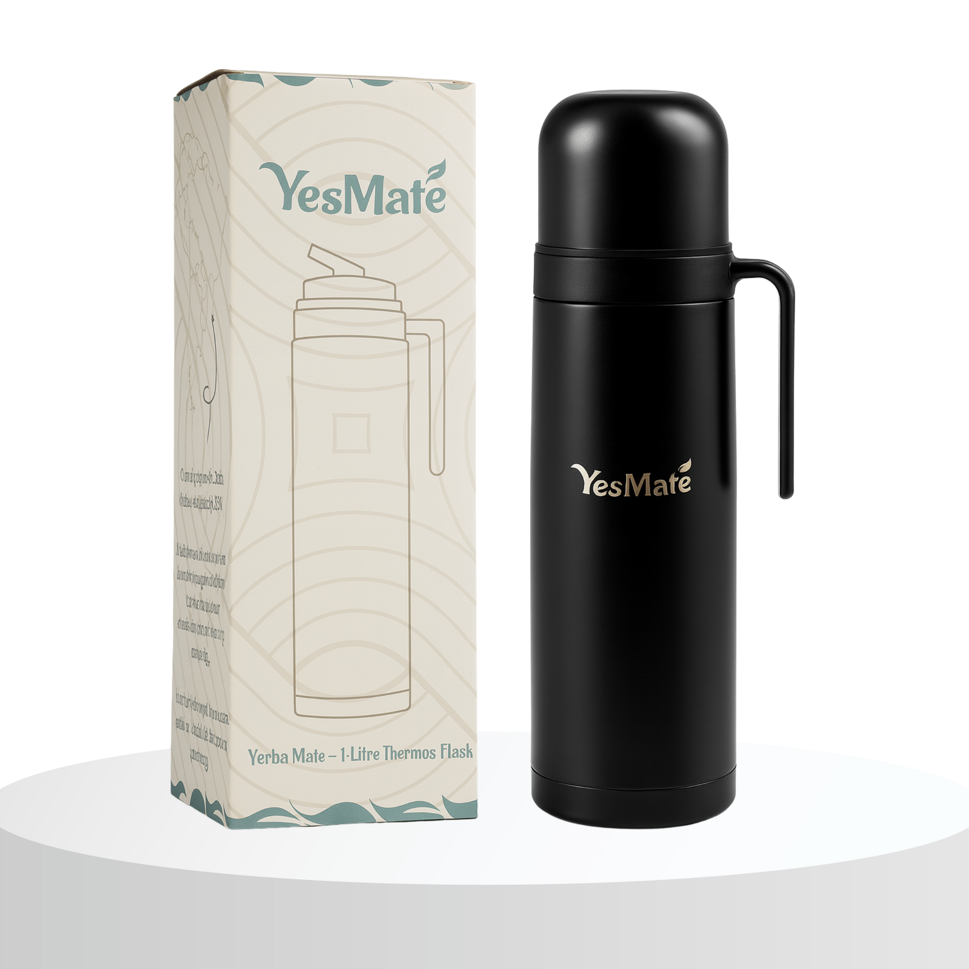 YesMate 1L Yerba Mate Thermos Flask