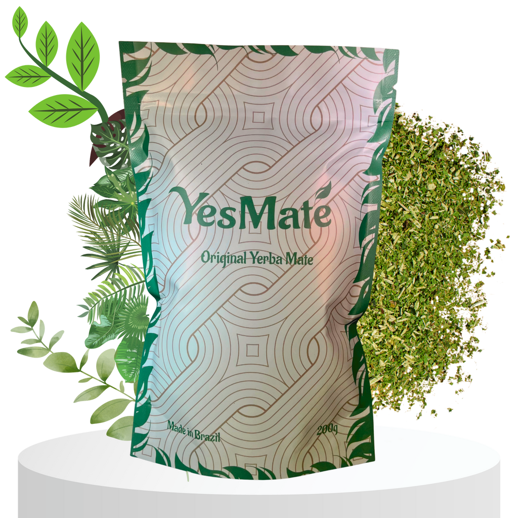 YesMate Original Yerba Mate - Loose Leaf Tea (200 g) YesMate