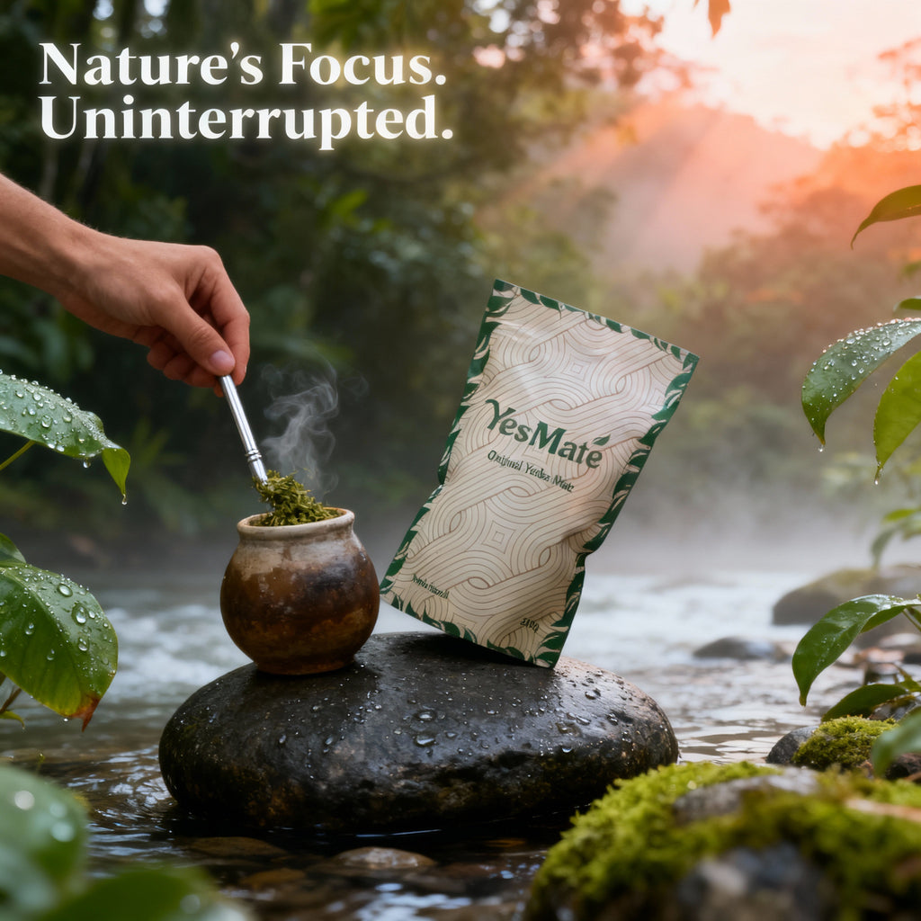 YesMate Original Yerba Mate - Loose Leaf Tea (200 g) YesMate