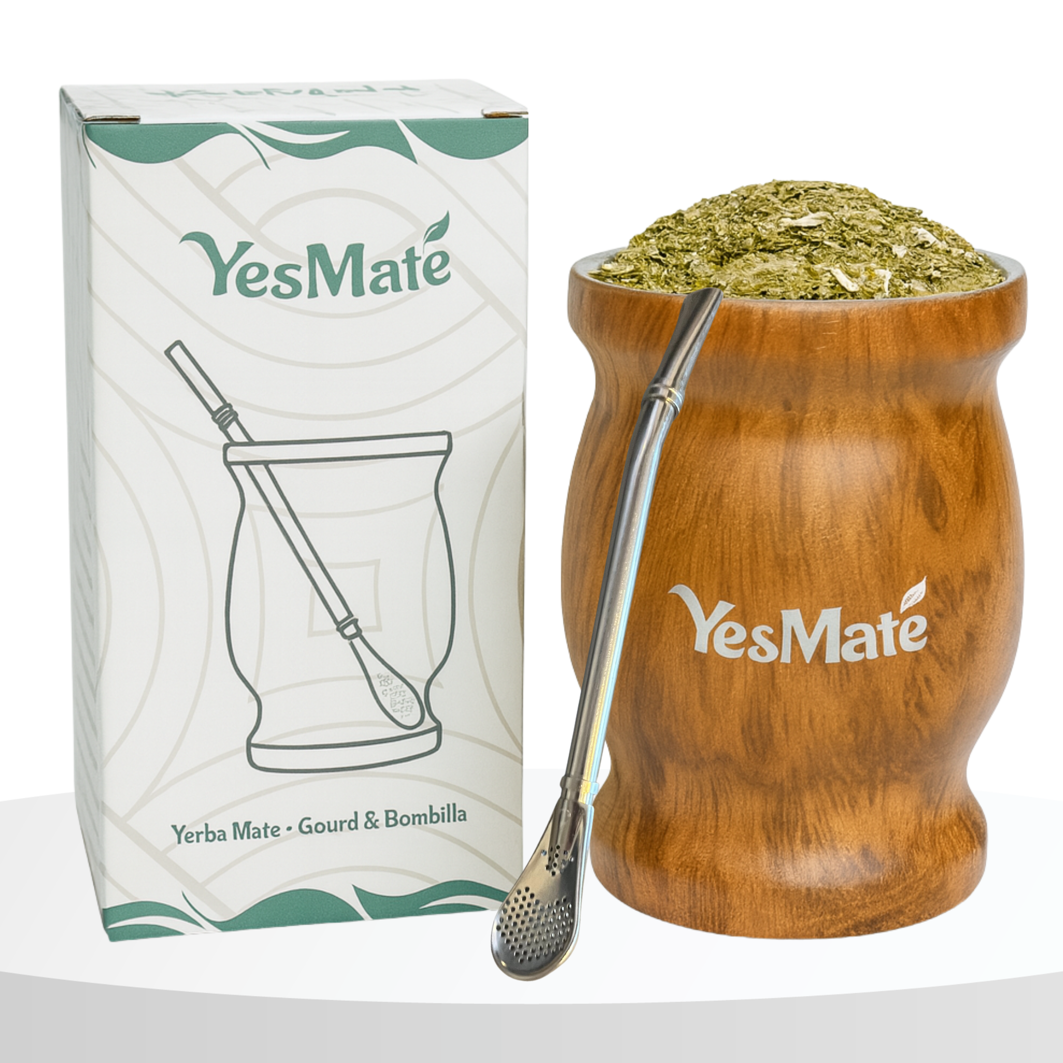 YesMate Yerba Mate Kit + 500g Loose Leaf YesMate