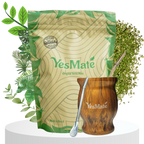 YesMate Yerba Mate Kit + 500g Loose Leaf
